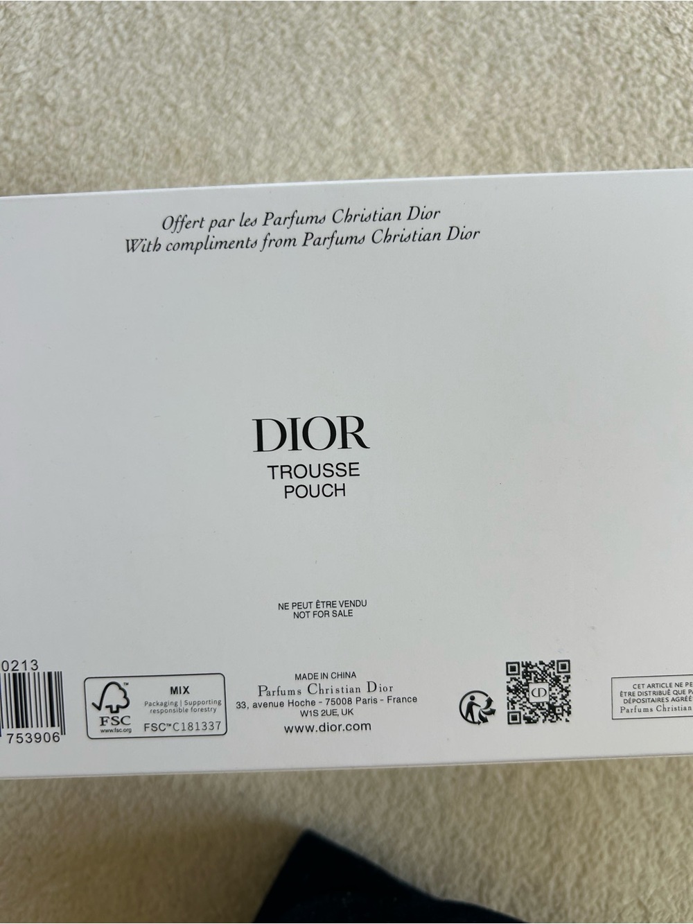 Dior Denim Trousse Pouch - Picture 3 of 5